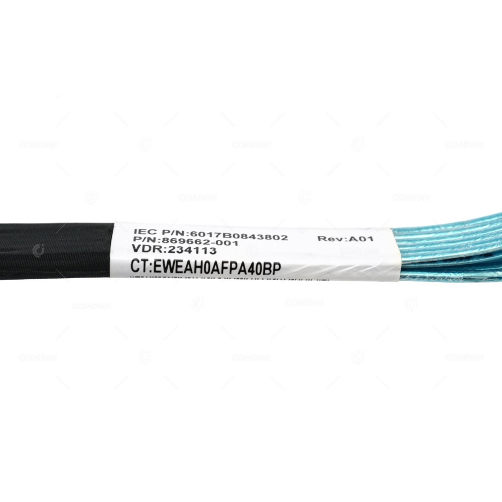 869662-001 HP DUAL MINI SAS INTERNAL CABLE 0.62M 0.8M CABLE FOR DL360 G10 875566-001